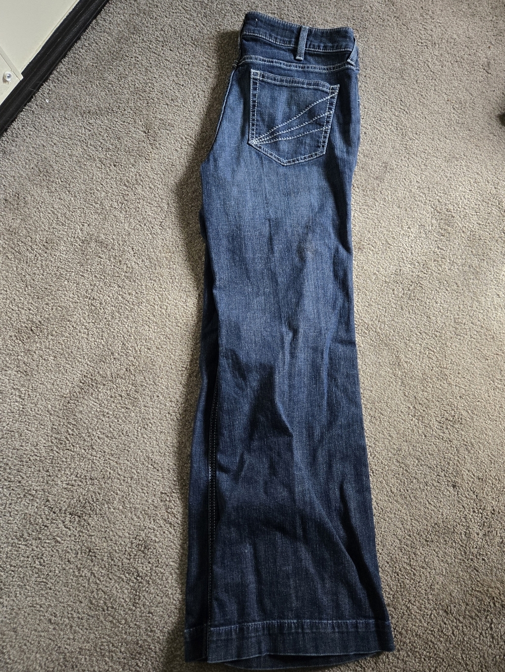 Ariat Women's Dark Blue Flare Jeans